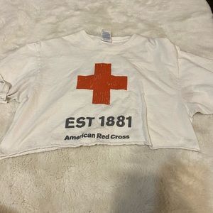 Two pack cropped tshirts